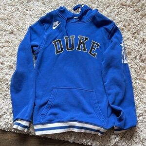 Nike Royal Blue Duke Pullover Hoodie